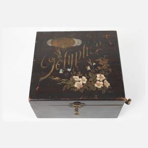 Kleine Plattenspieldose Polyphon