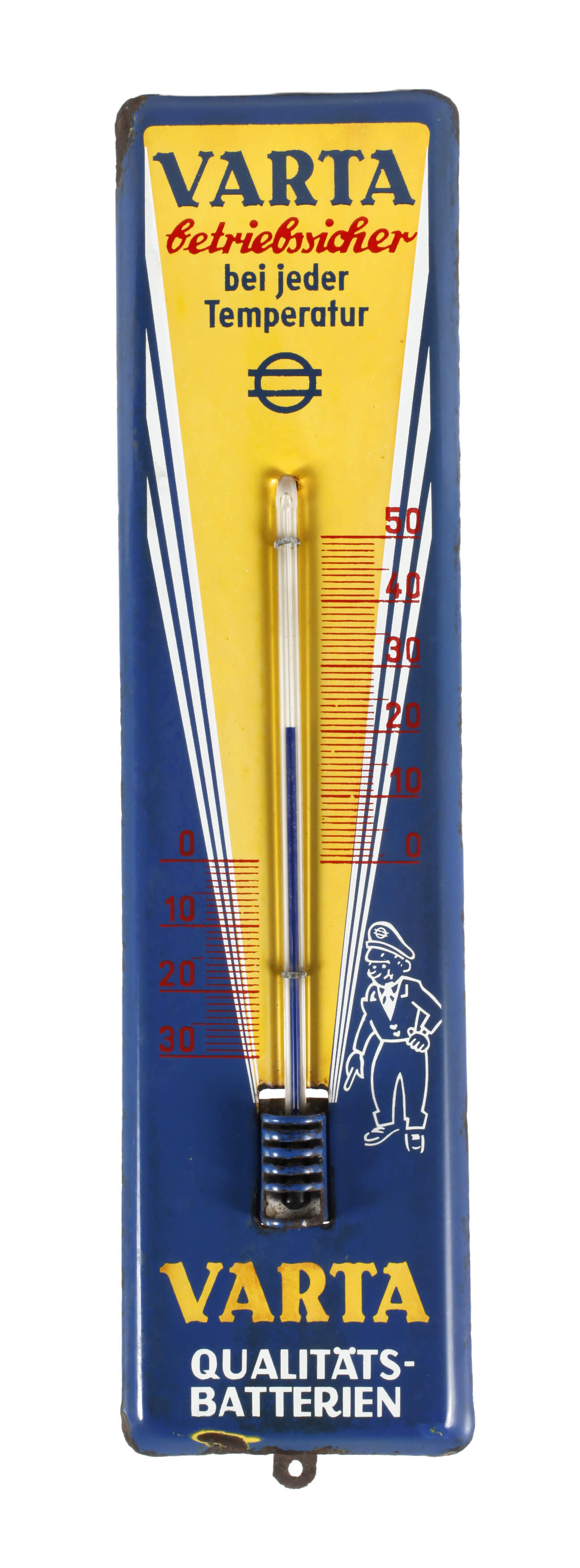 Werbethermometer Varta