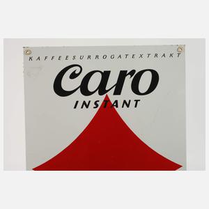 Emailleschild Caro