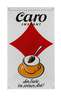 Emailleschild Caro