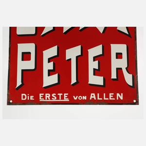 Emailleschild Gala