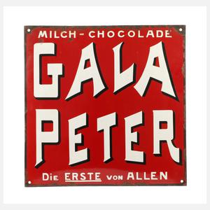 Emailleschild Gala