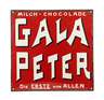 Emailleschild Gala