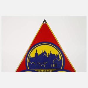 Emailleschild Schall & Schwencke