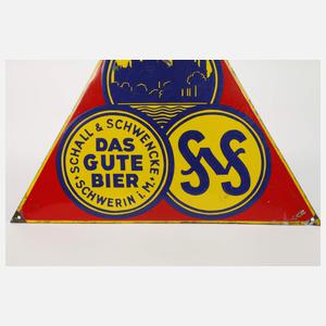 Emailleschild Schall & Schwencke