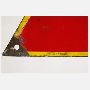 Emailleschild Schall & Schwencke