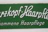 Emailleschild Schwarzkopf
