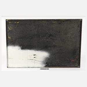 Emailleschild Salamander