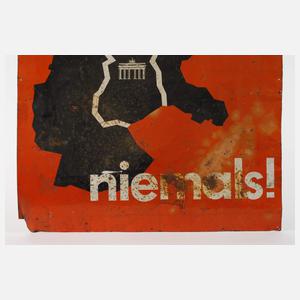 Propaganda Blechschild