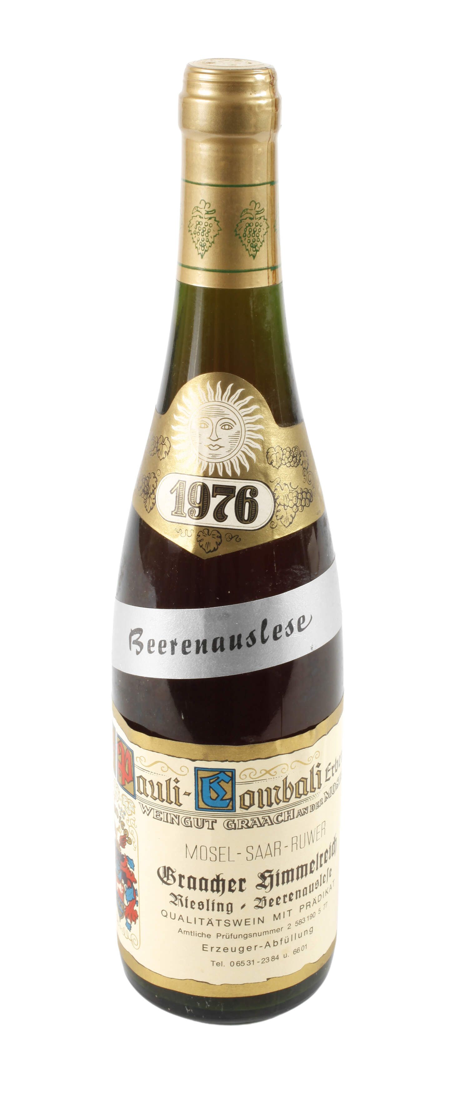 Flasche Riesling Beerenauslese