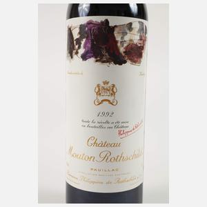 Flasche Rotwein