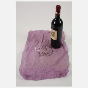 Flasche Rotwein