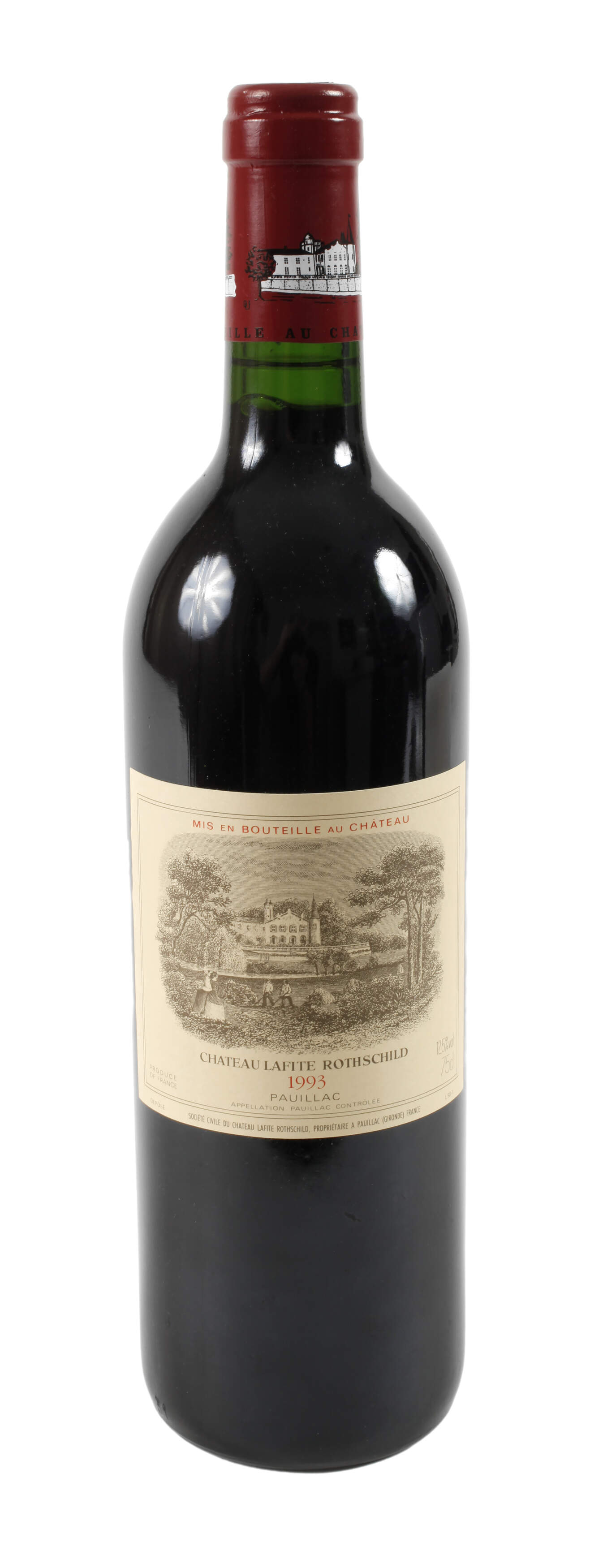 Flasche Rotwein