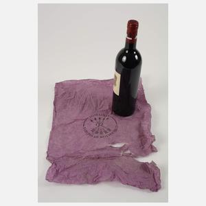 Flasche Rotwein