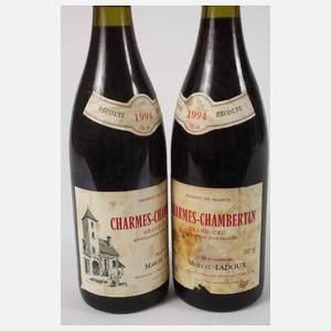 Zwölf Flaschen Rotwein