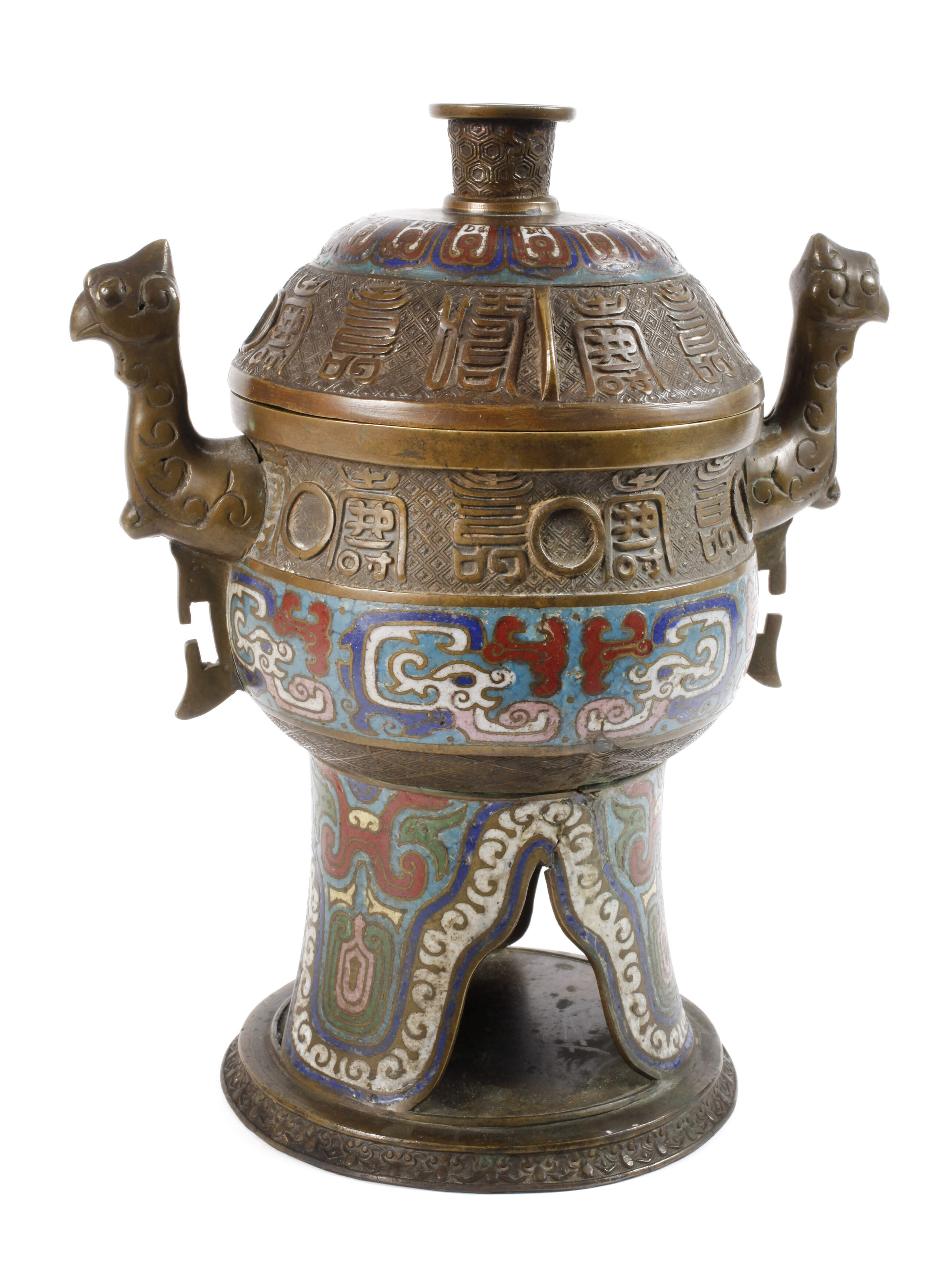 Räuchergefäß Cloisonné