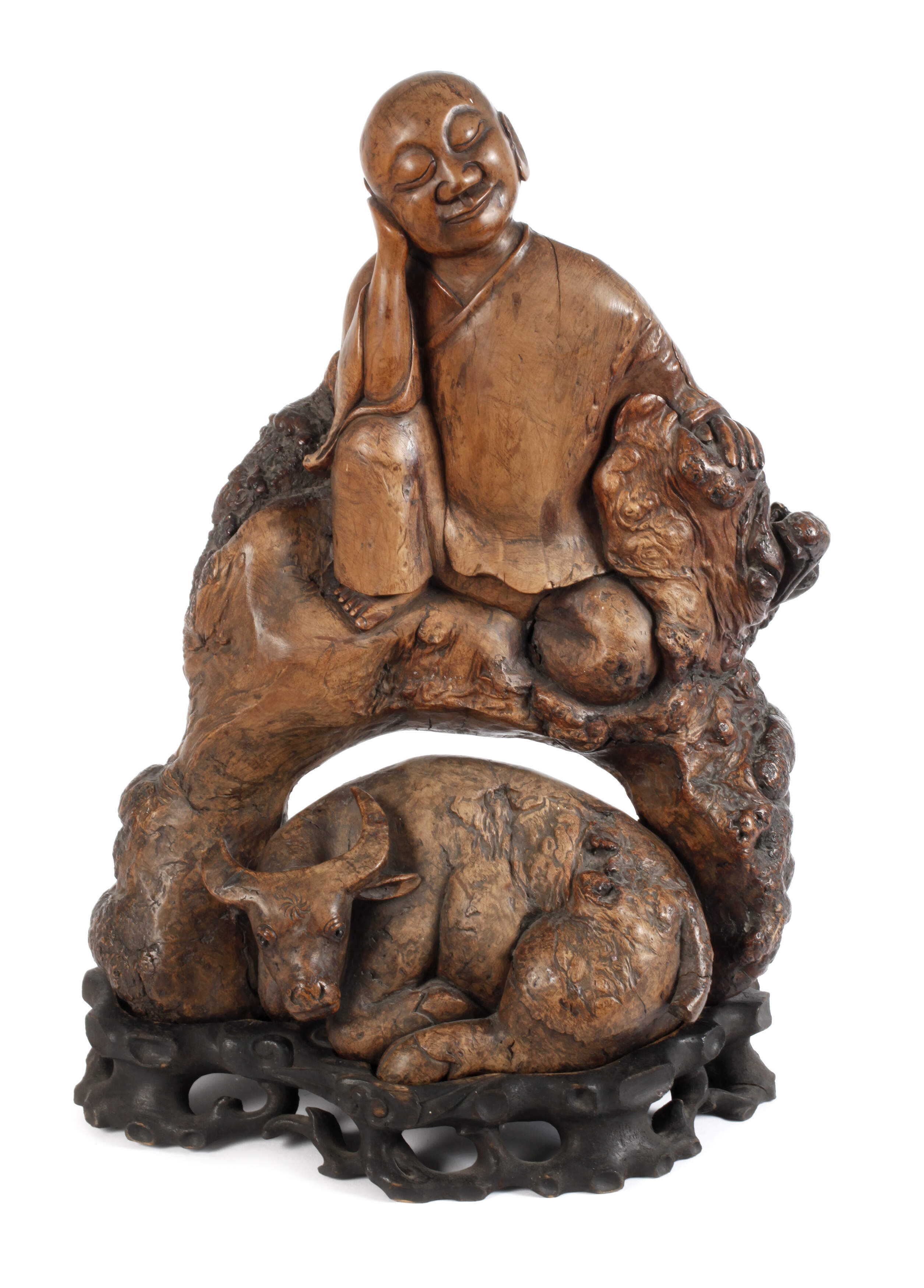 Buddhistische Schnitzerei