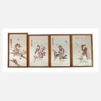 Vier Stickarbeiten111