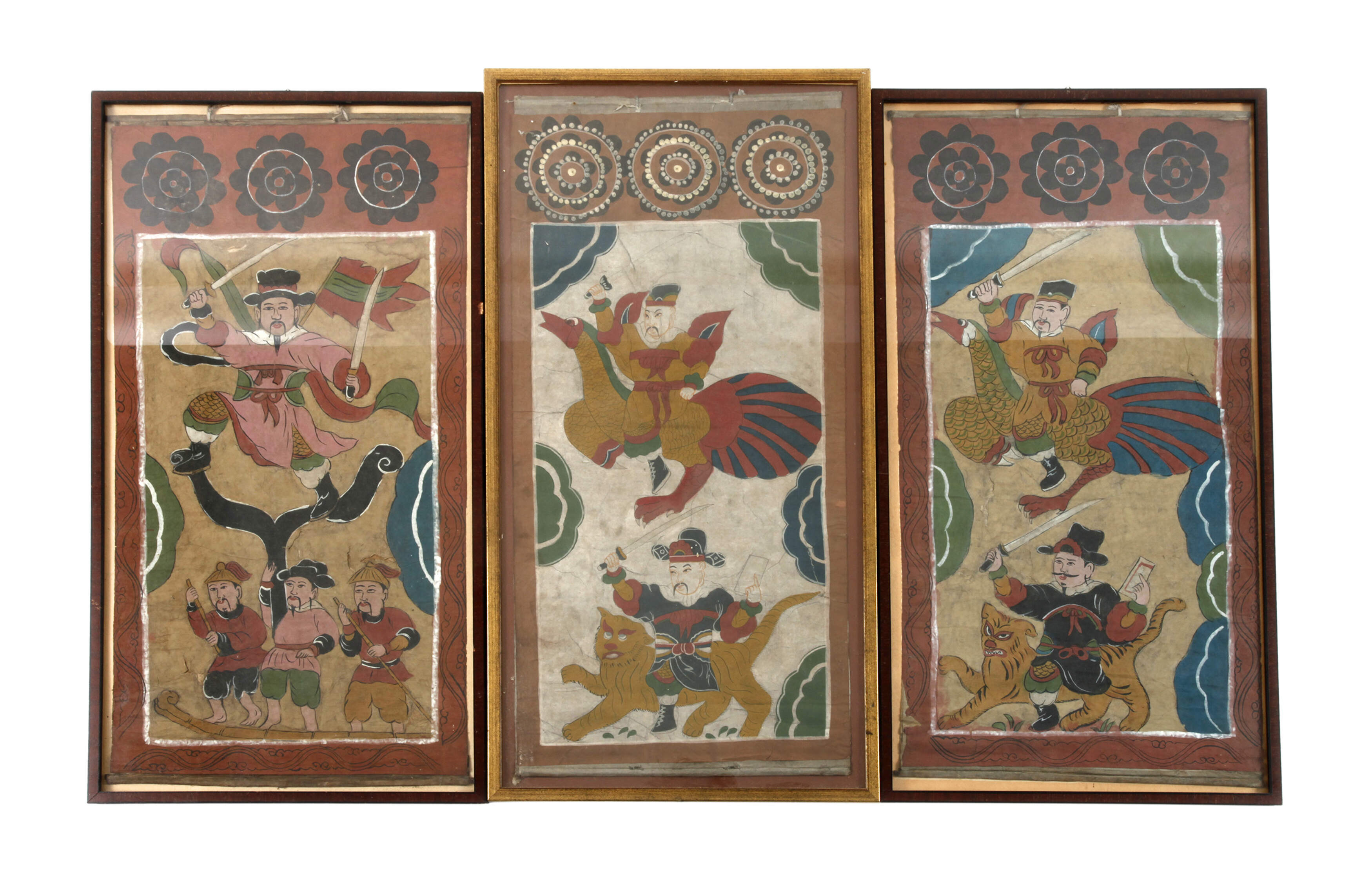 Drei Yao-Zeremonialmalereien