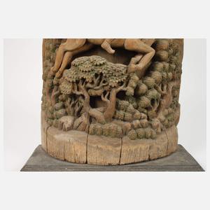 Figürliche Schnitzerei