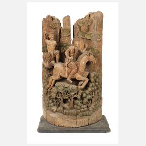 Figürliche Schnitzerei