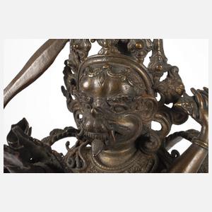 Bronzefigur Tibet