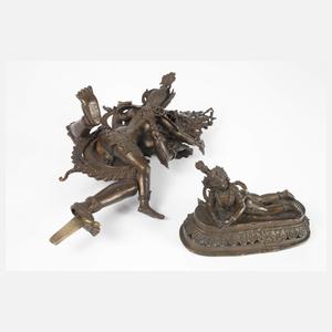 Bronzefigur Tibet
