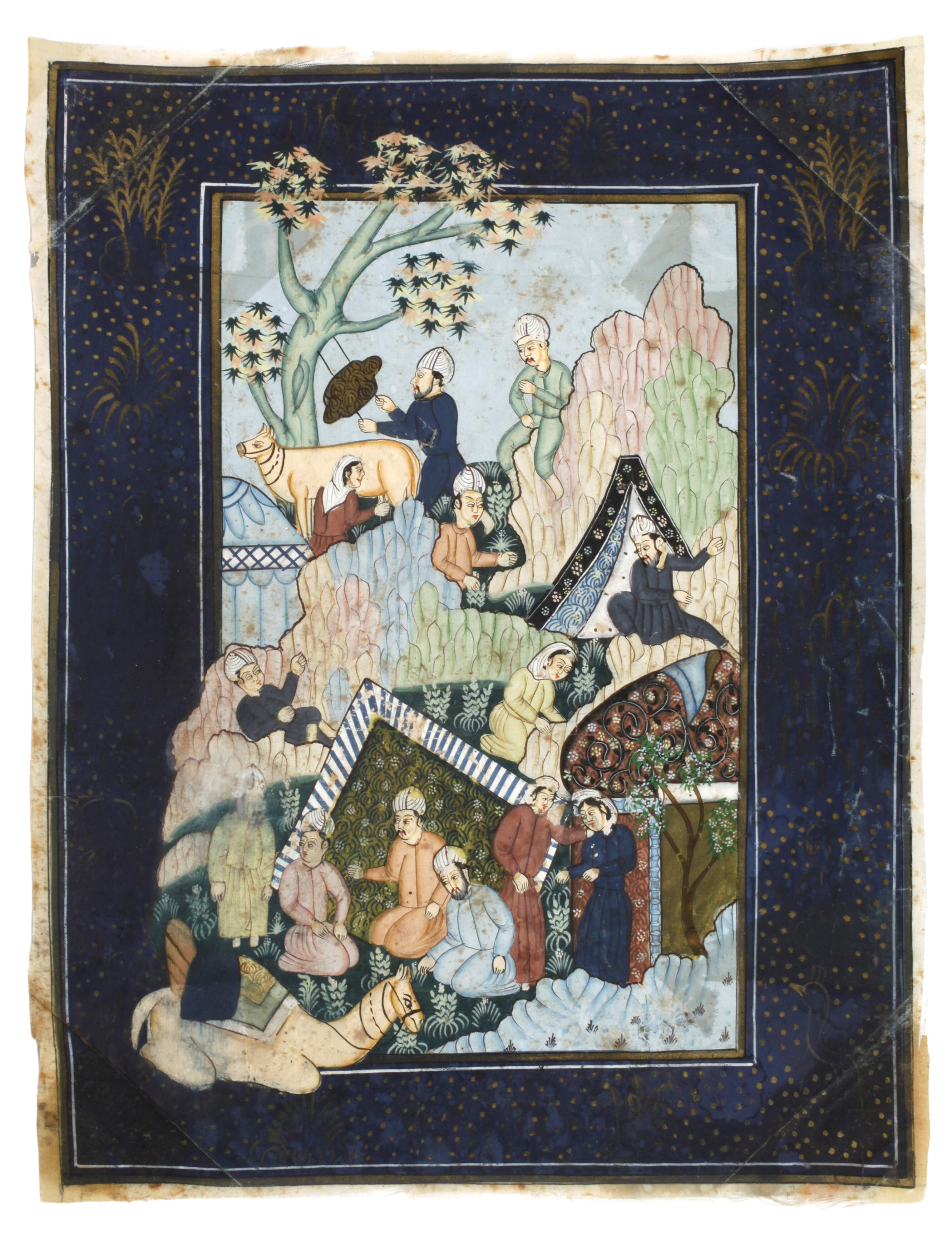 Indopersische Miniaturmalerei