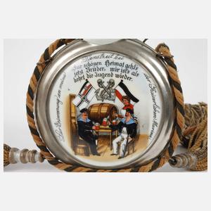 Reservistenflasche Marine, Kolonien,Tsingtau