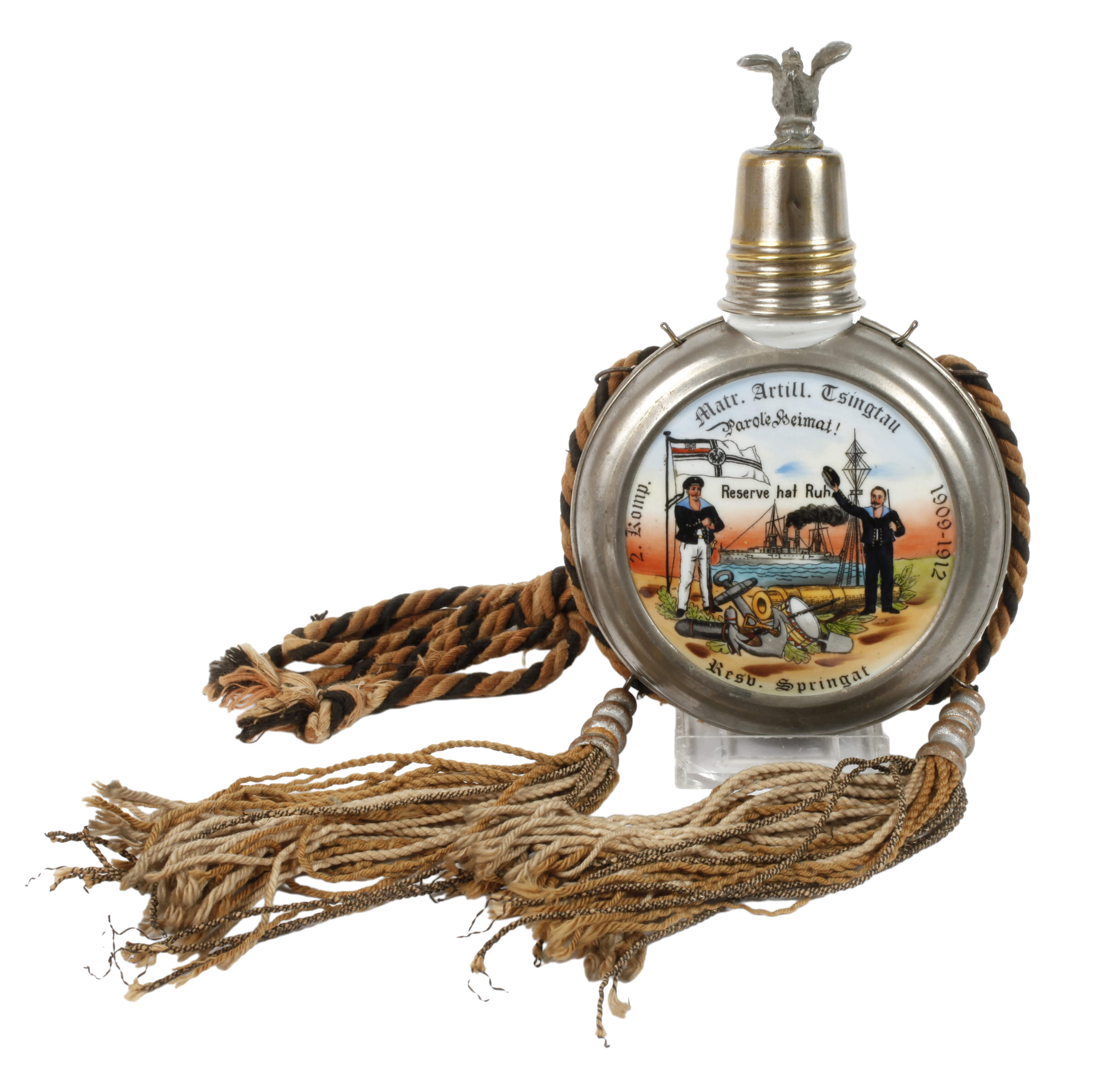 Reservistenflasche Marine, Kolonien,Tsingtau