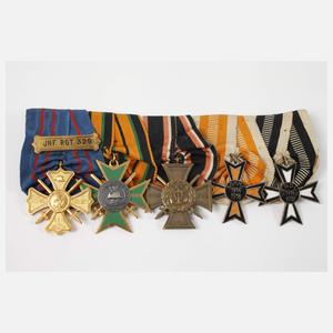 Zwei Ordensspangen 1. Weltkrieg