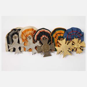 Zwei Ordensspangen 1. Weltkrieg