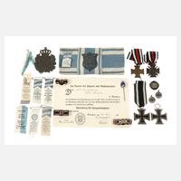 Konvolut Orden und Abzeichen 1. Weltkrieg111