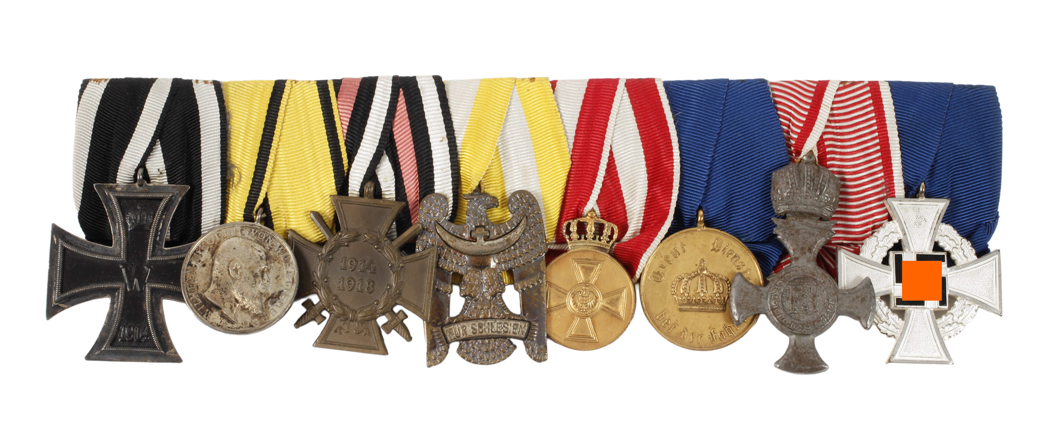 Ordensspange 1. und 2. Weltkrieg