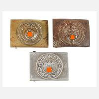 Drei Koppelschlösser 3. Reich111