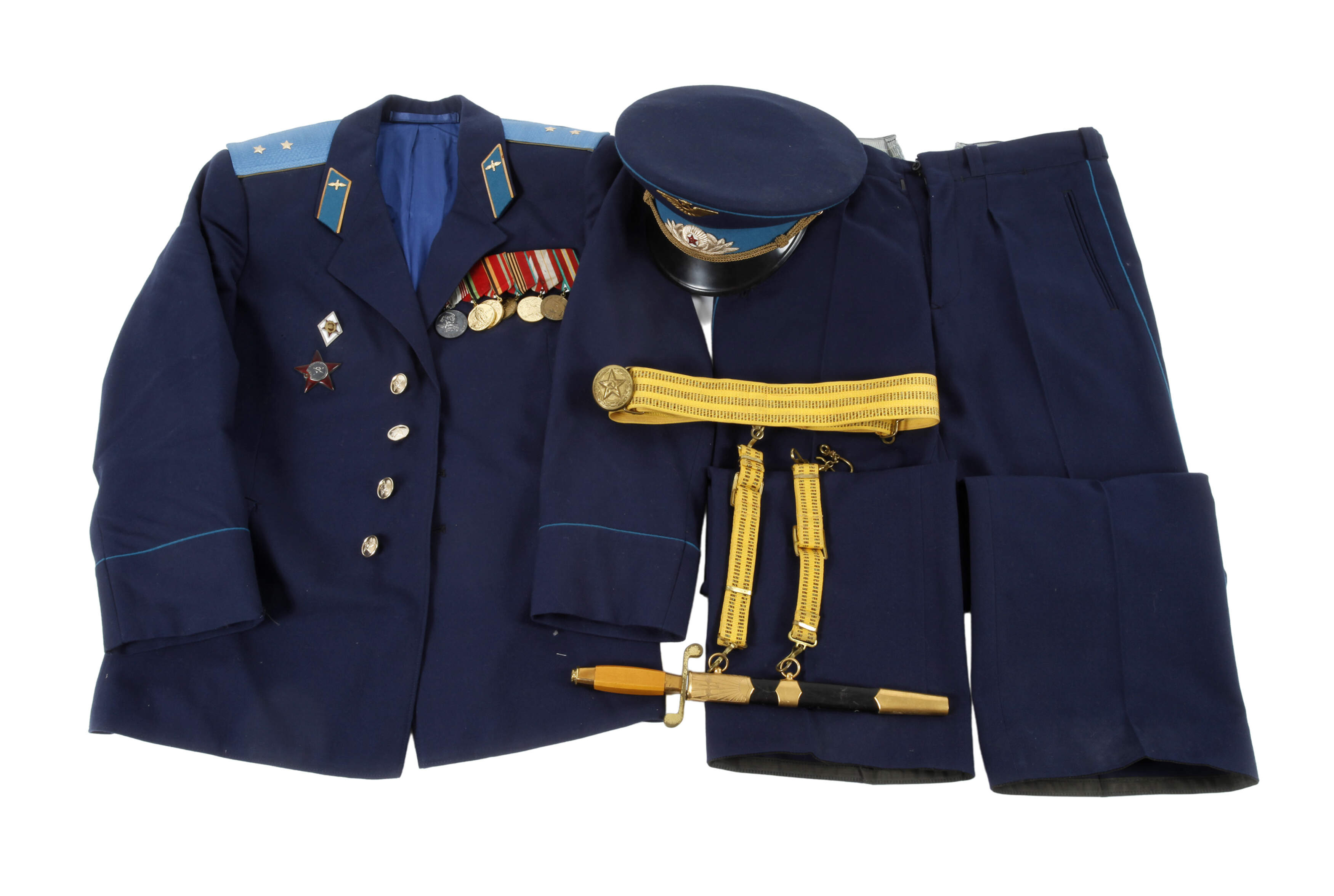 Uniform eines russischen Offiziers