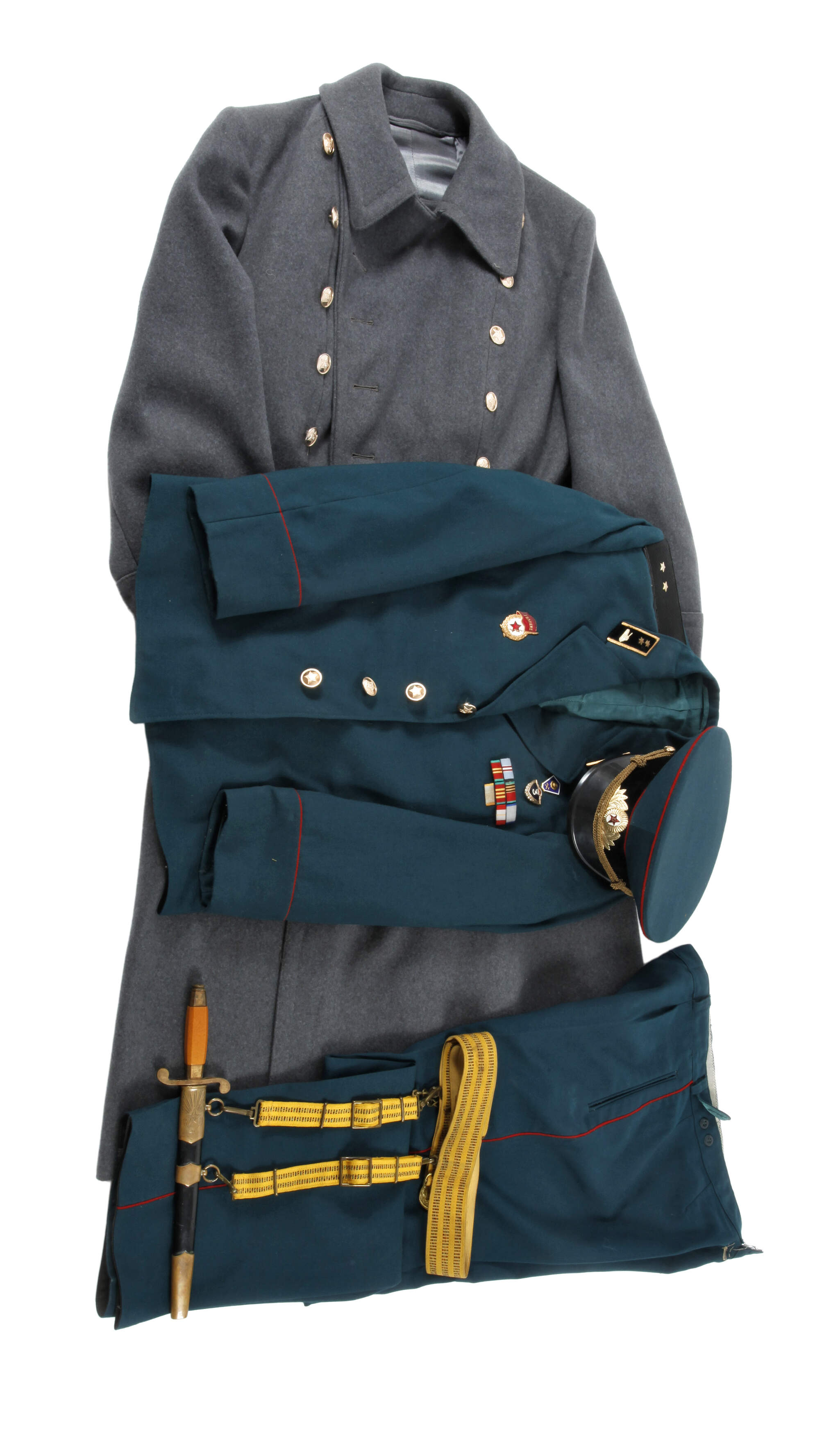 Uniform eines russischen Offiziers