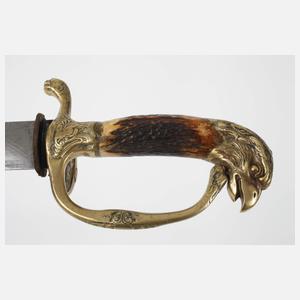 Prächtiges Jagdschwert