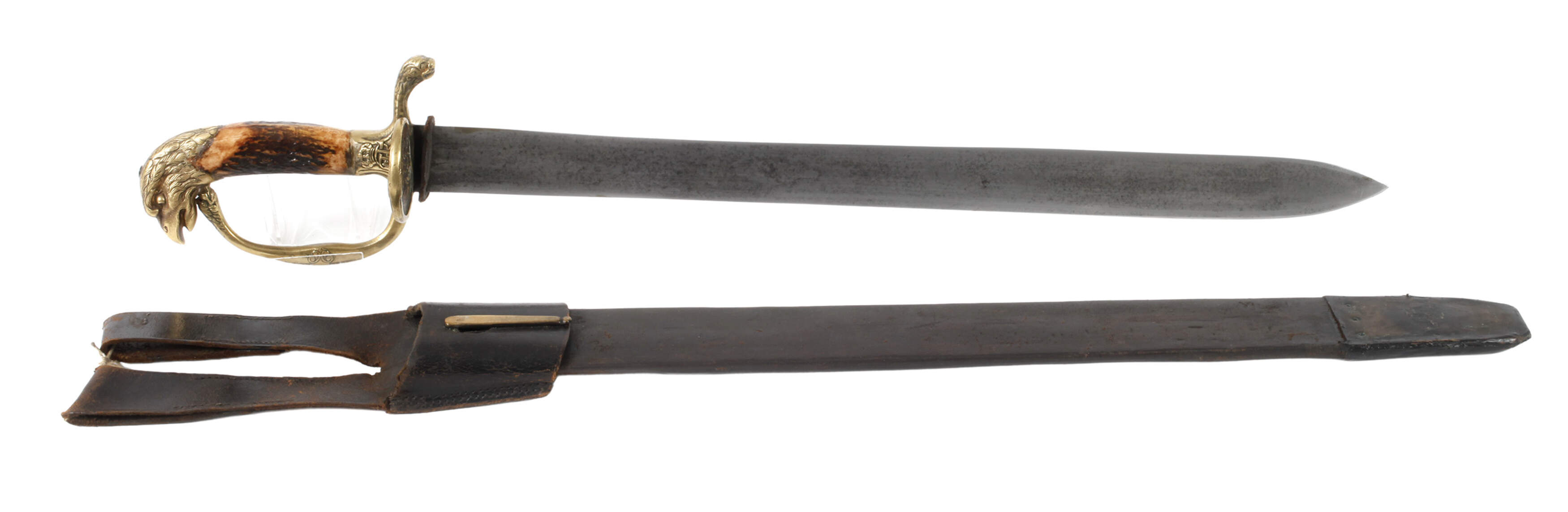 Prächtiges Jagdschwert