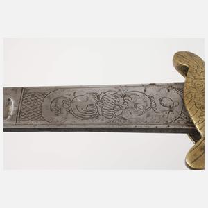 Barockes Jagdschwert