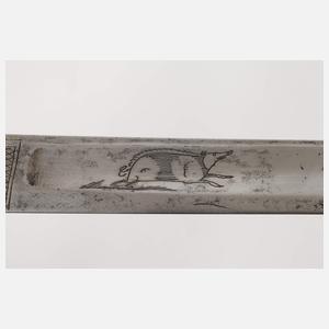 Barockes Jagdschwert