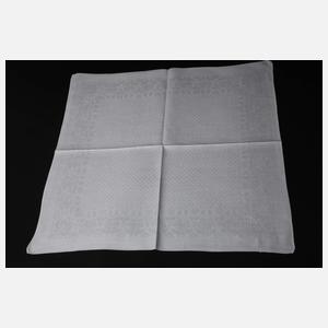 Acht Servietten Chrysanthemendekor