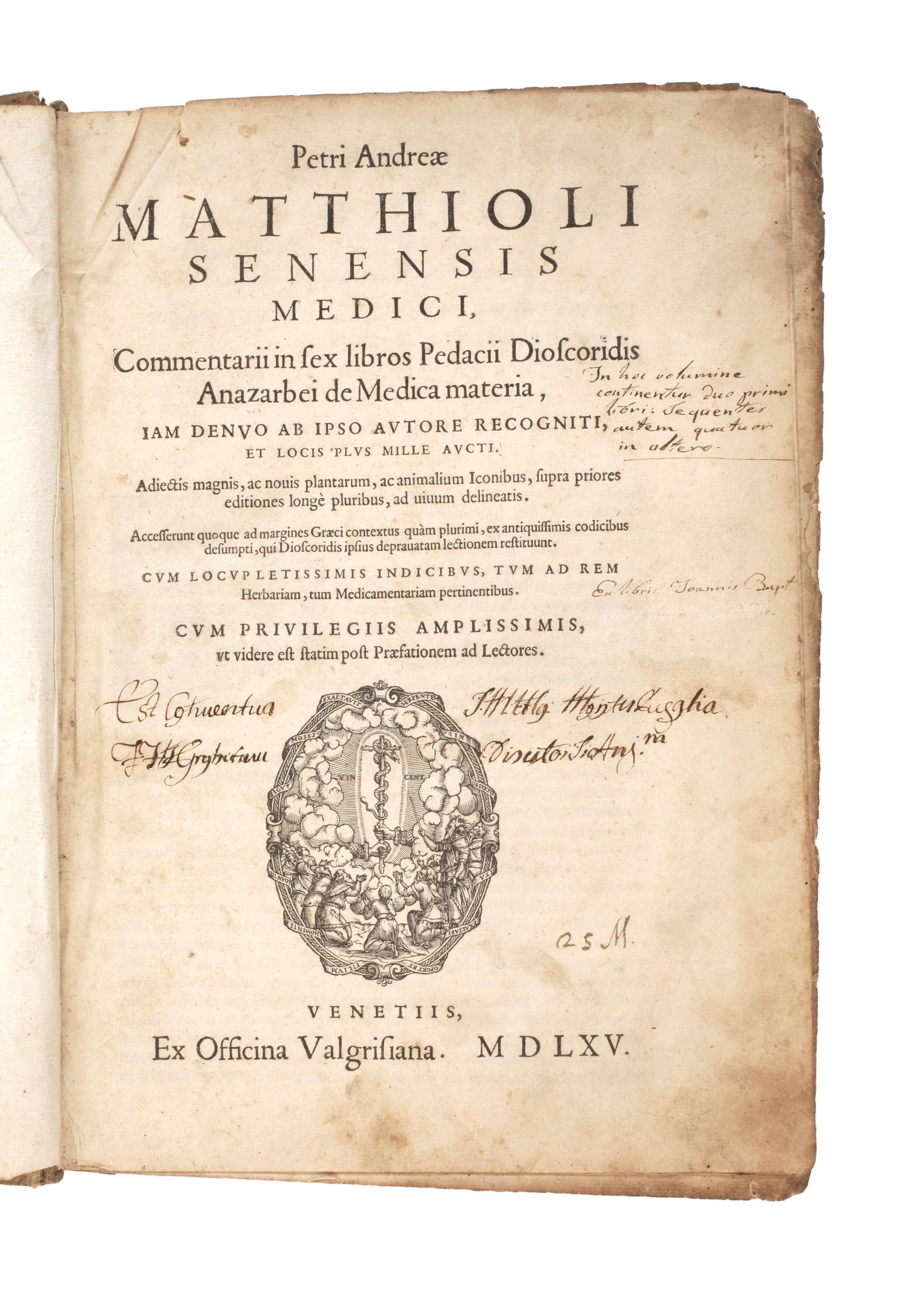 Petri Andreae Matthioli Senensis Medici 1565