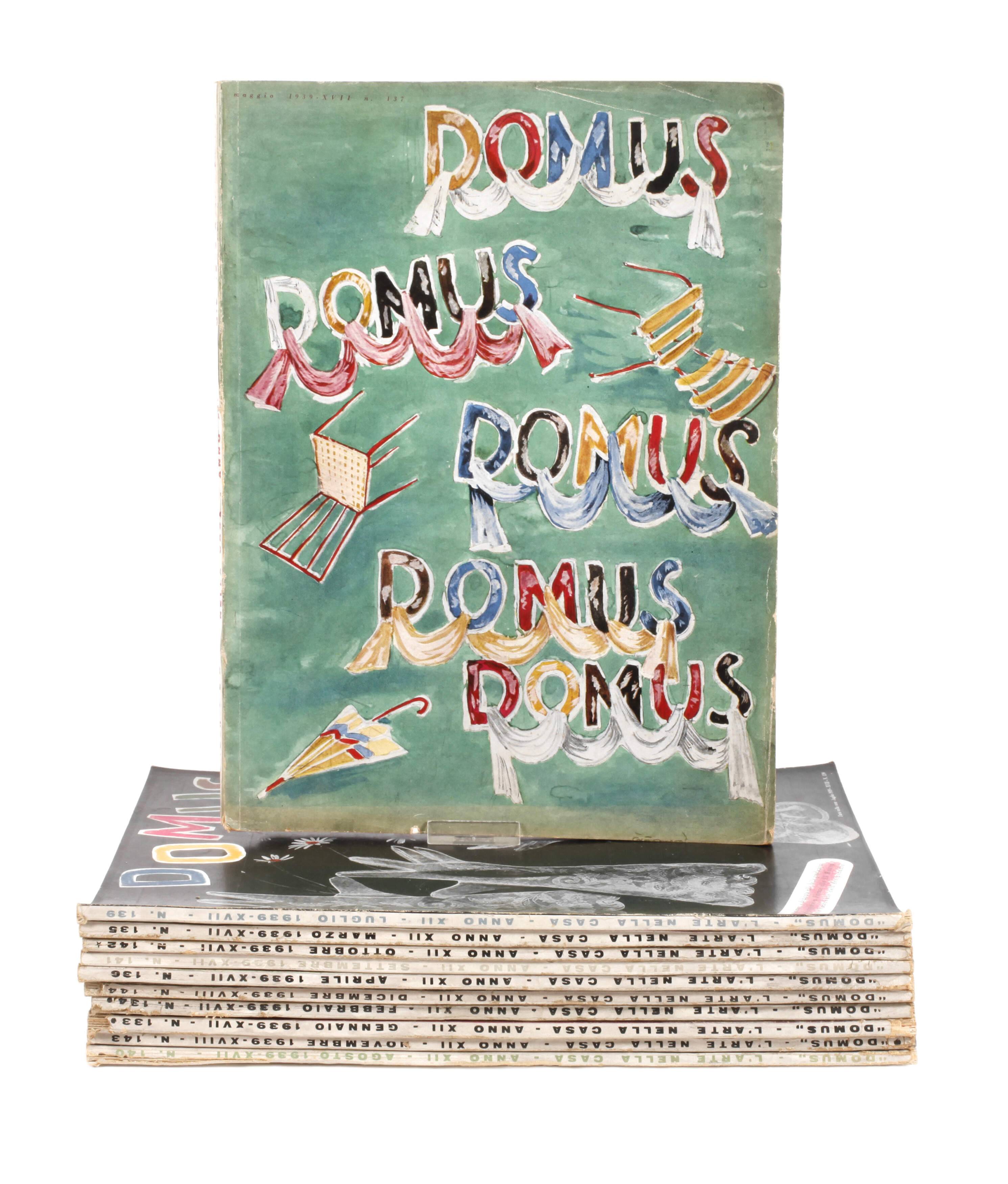 Elf Hefte Domus, L'arte Nella Casa 1939