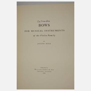 Fachbuch über Geigenbögen