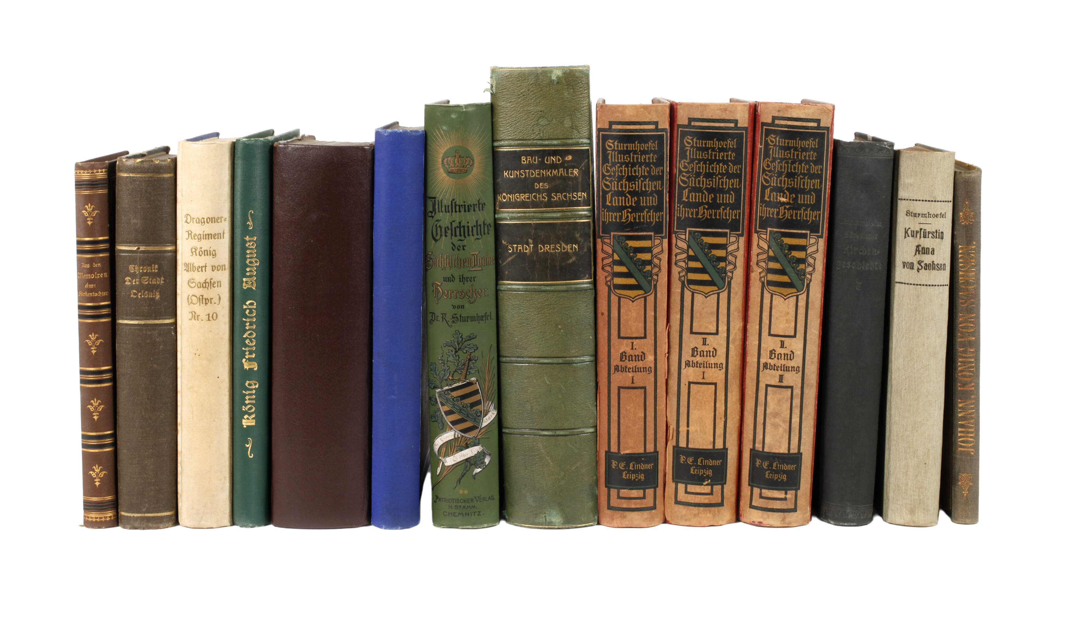 Konvolut Regionalliteratur Sachsen