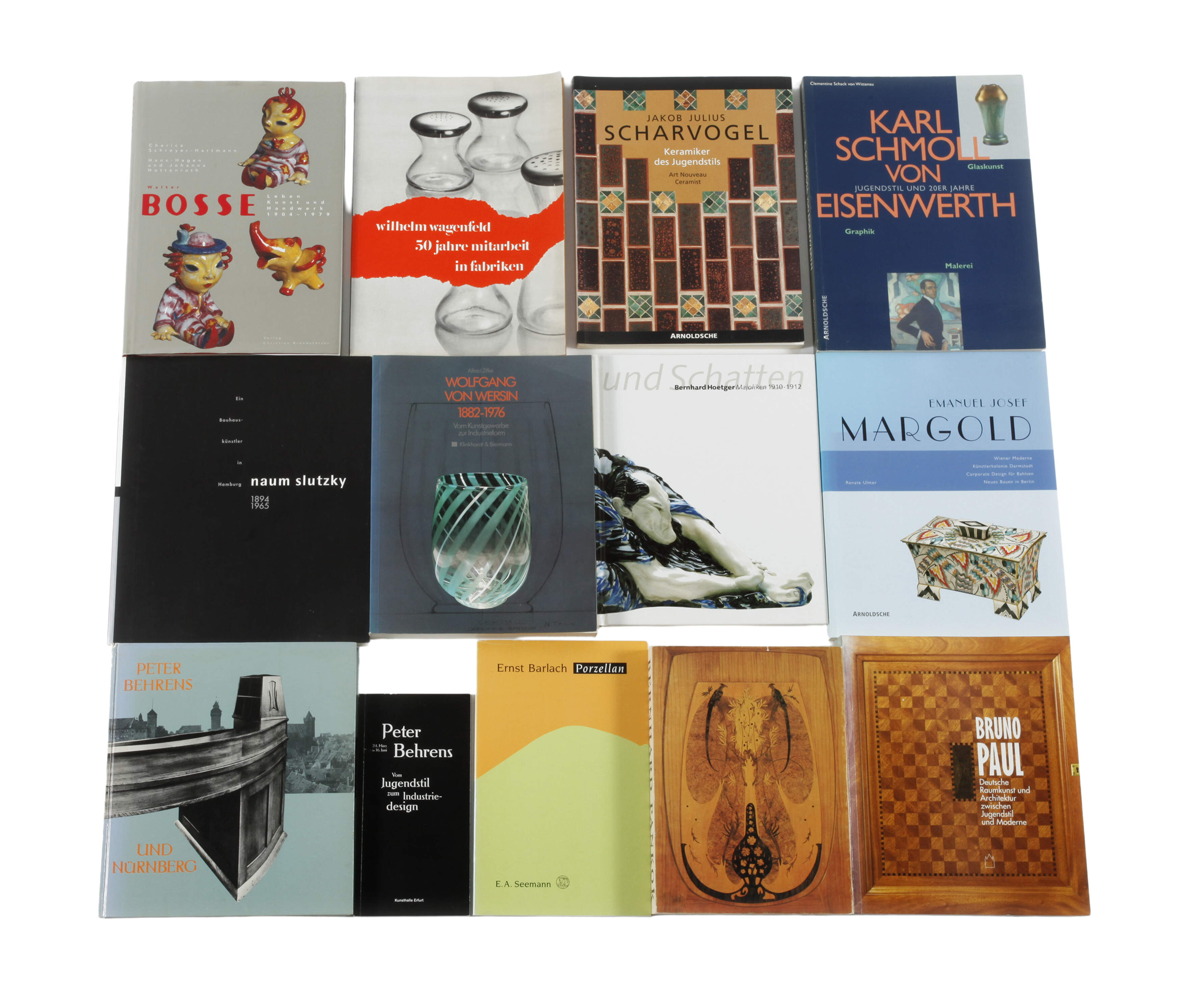 Konvolut Künstlerliteratur Jugendstil