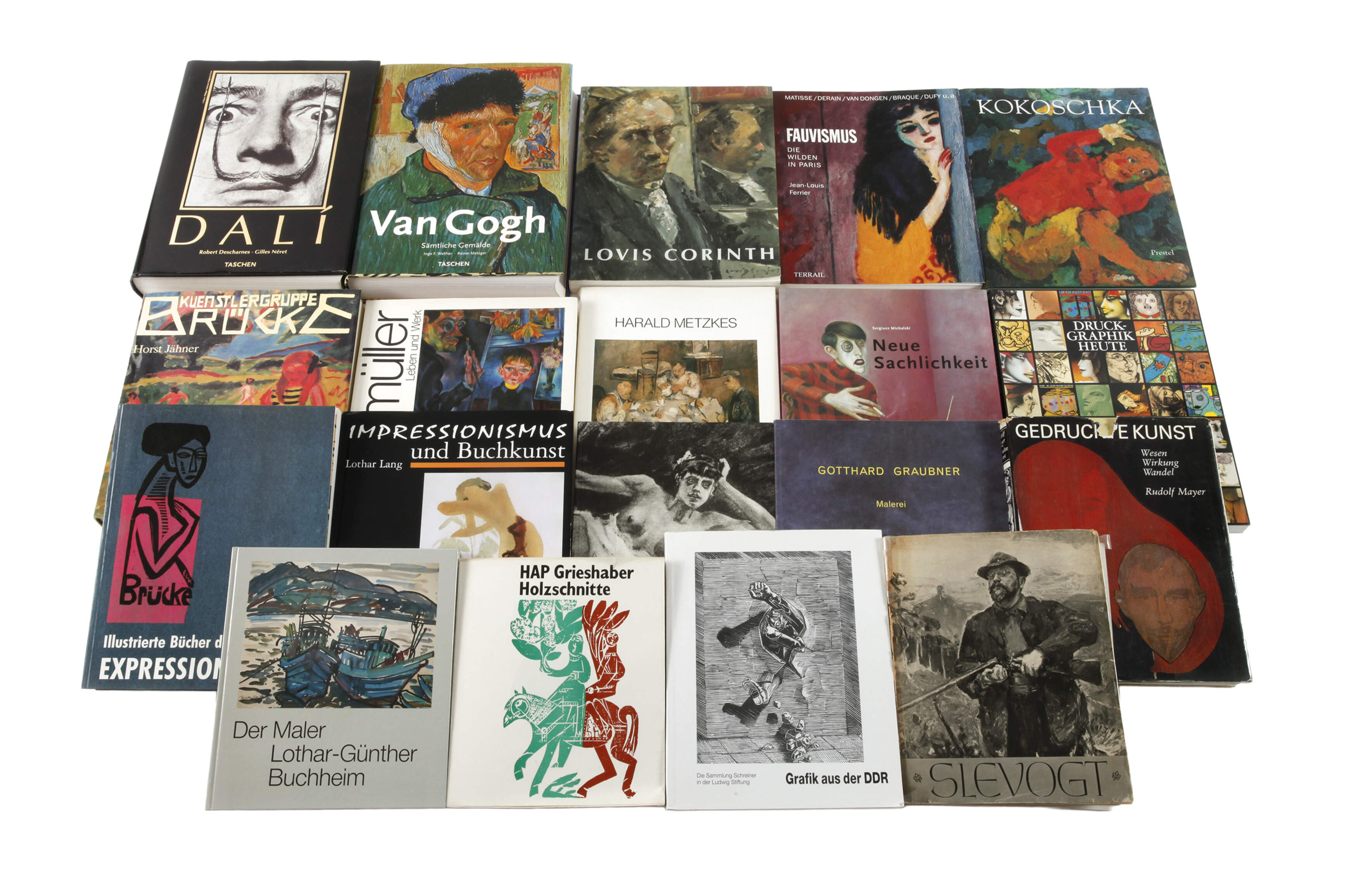 Konvolut Fachliteratur Malerei