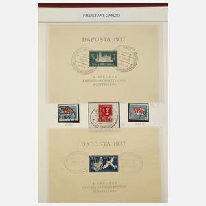 Markensammlung Besatzungen 1. und 2. Weltkrieg