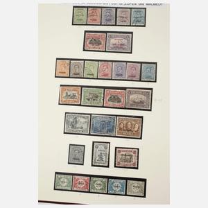 Markensammlung Besatzungen 1. und 2. Weltkrieg